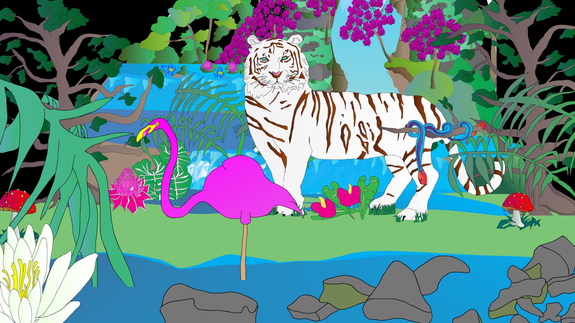 tiger_flamingo1